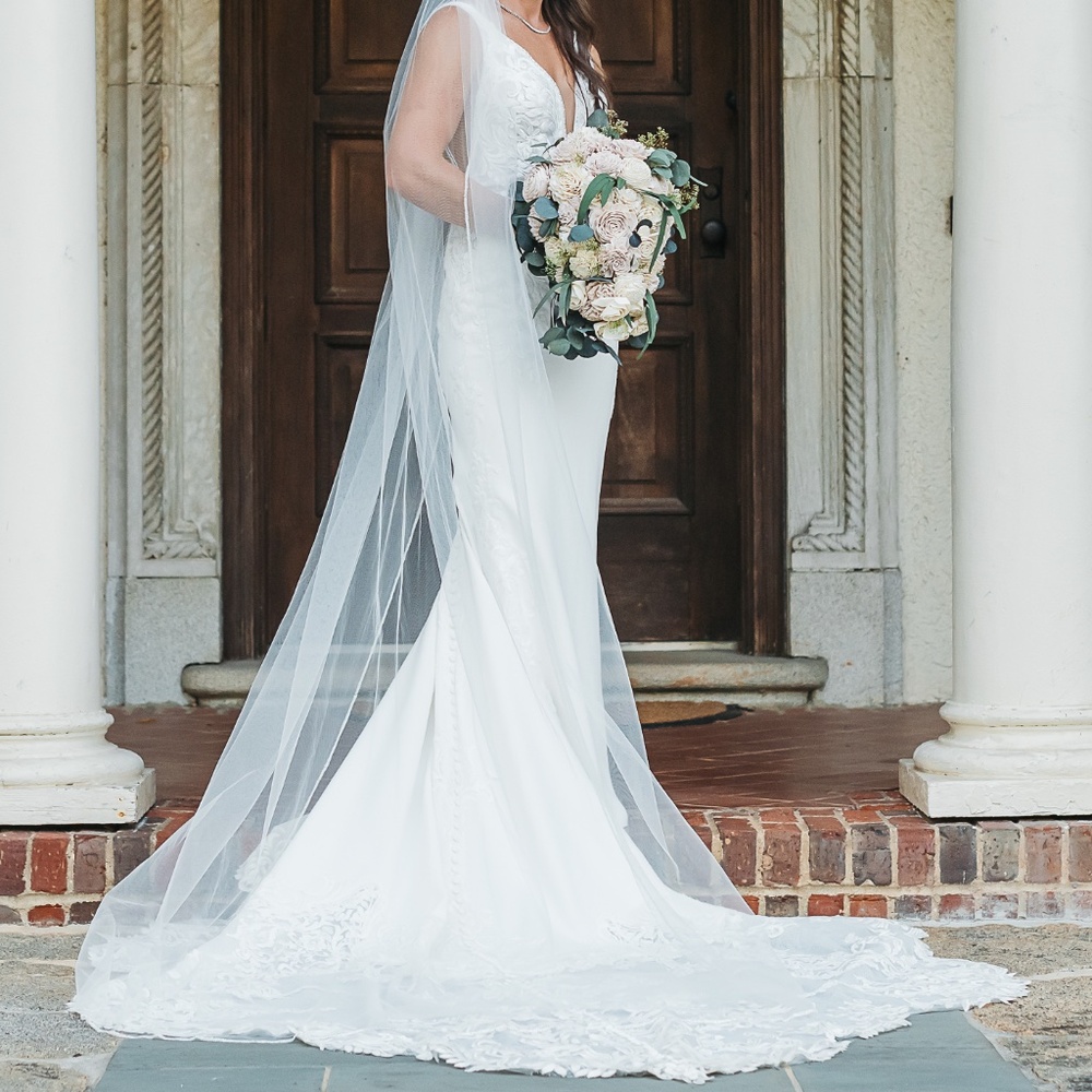 Martina Liana Wedding Gown and Veil